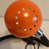 Targetti orange lacquered snake lamp