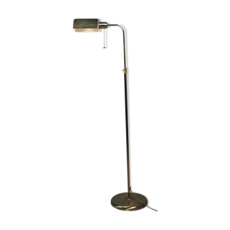 Portuguese brass floor lamp, 1970