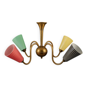 Lustre vintage multicolore