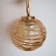 Suspension boule et laiton