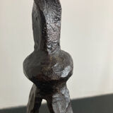 Wrought iron candlesticks
