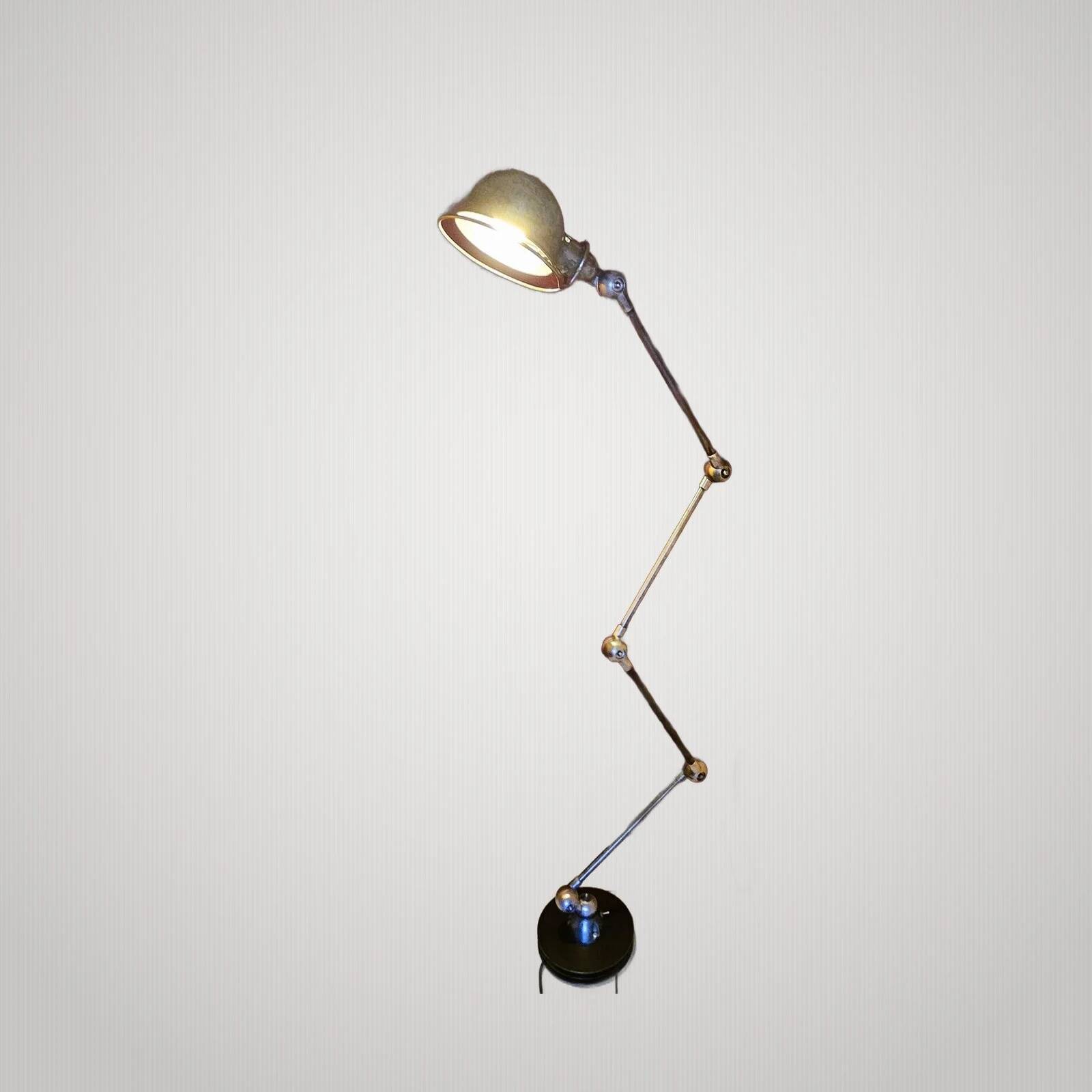 JIELDE workshop lamp 4 arms vintage JLD industrial decor
