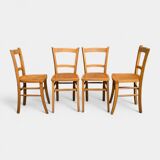 4 vintage Luterma bistro chairs 1940