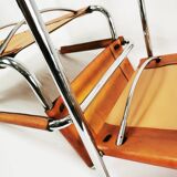 Chaises Bauhaus S34, conçues par Mart Stam, Bulthaup, Allemagne, années 1980.