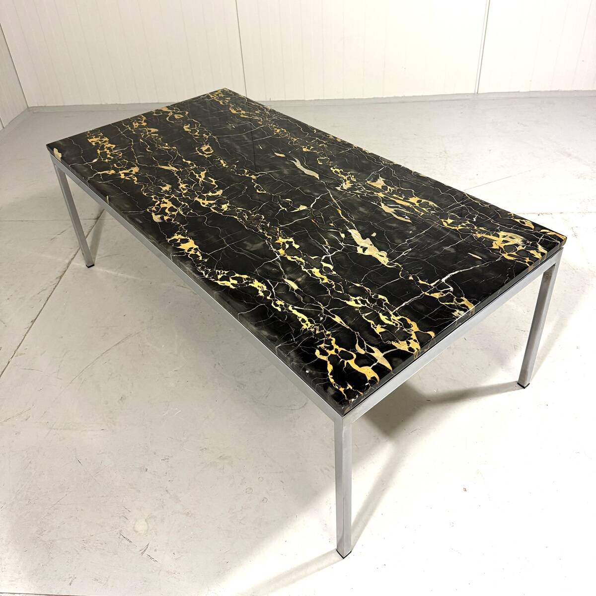 Florence Knoll coffee table nero portoro marble table top 1960’s