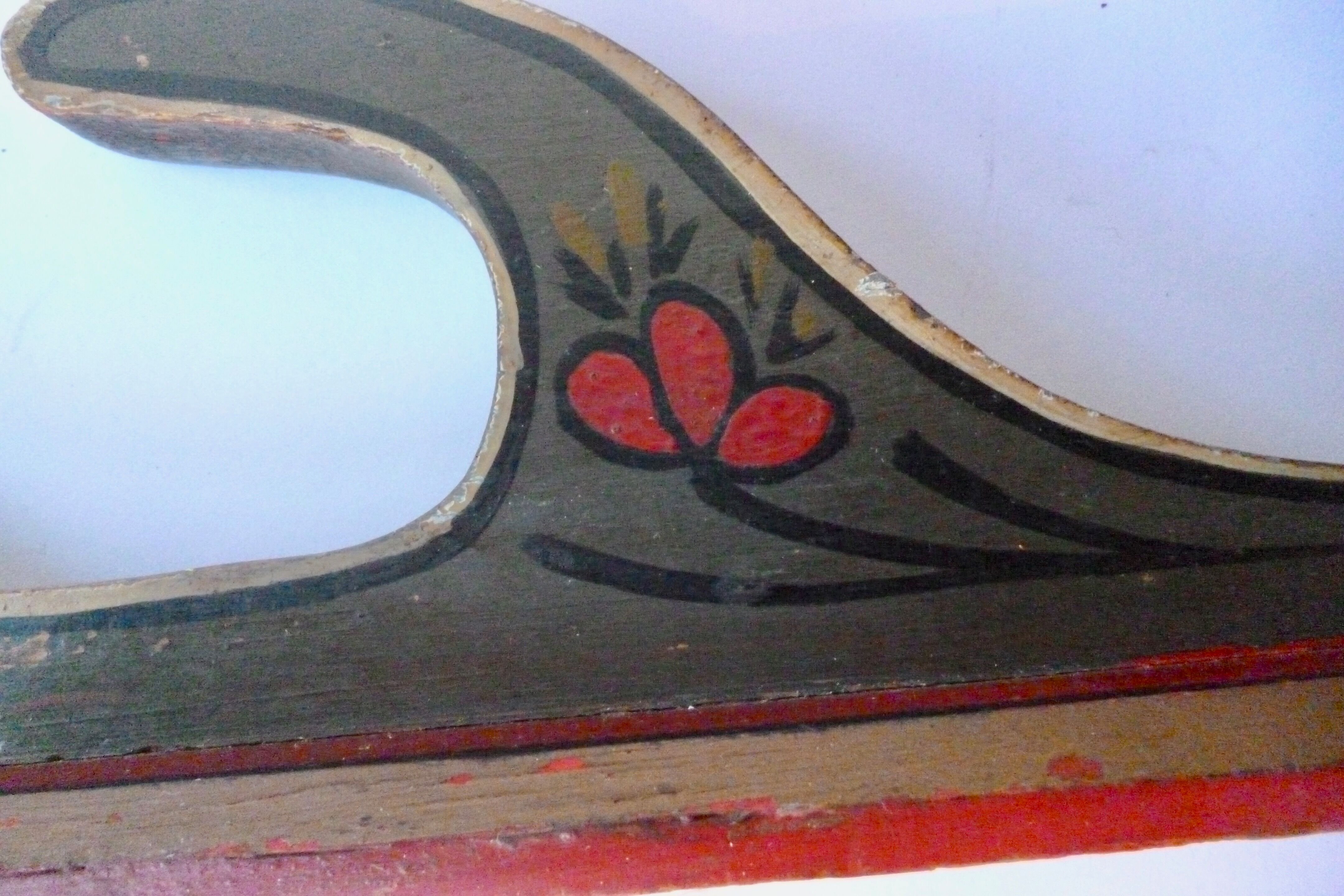 19th door-guns POLYCHROME wood rack