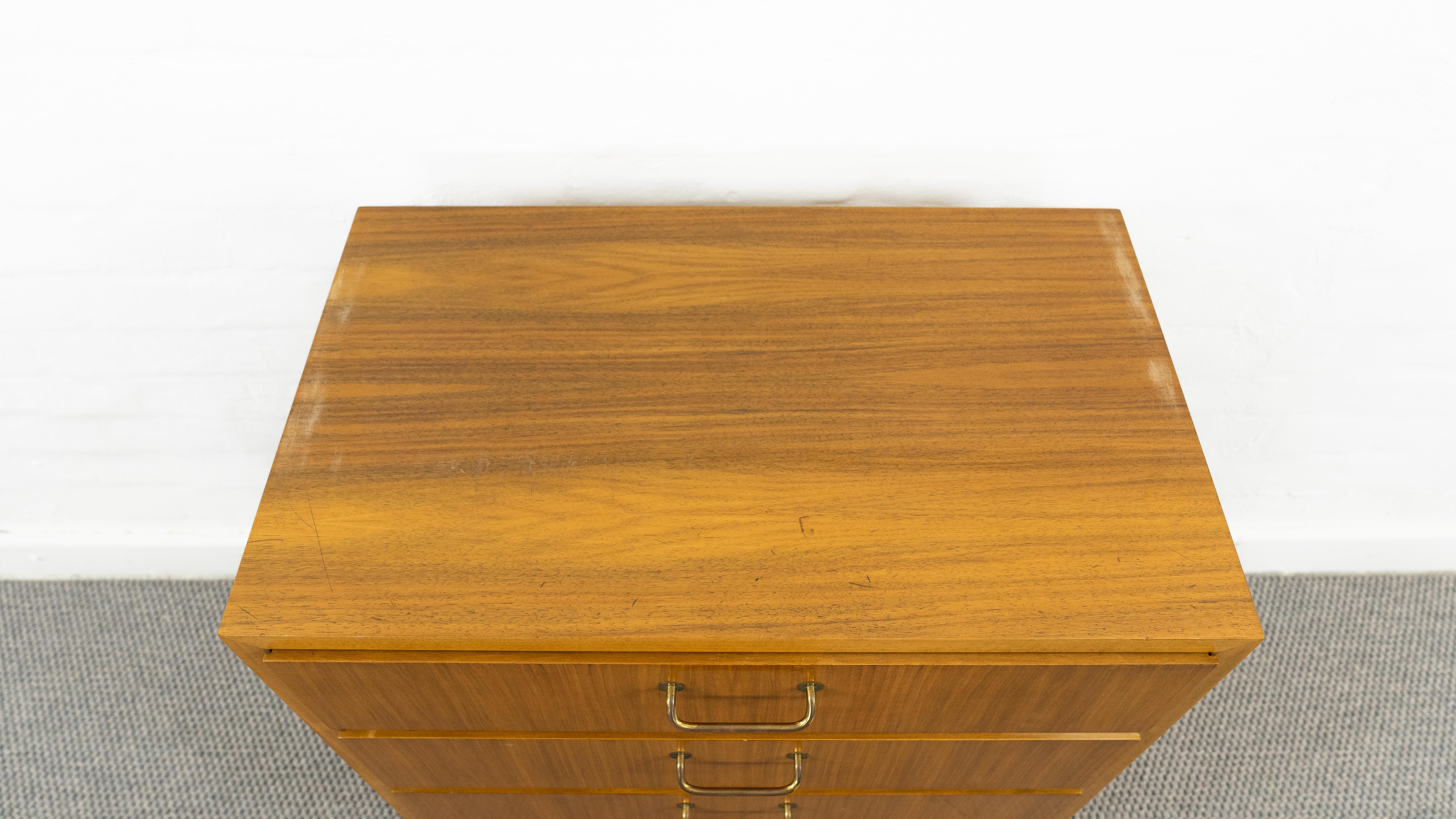 Vintage mid century bar cabinet by ernst behr, germany 1950s