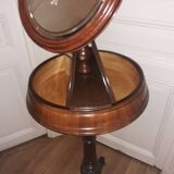 Barber on a mahogany stand