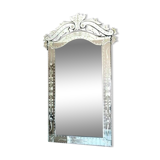Large Venetian Pedimented Mirror, Italy – Early 20th Century