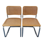 Paire de chaises Breuer Cesca B32