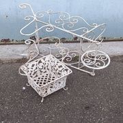 Wrought iron planter 1950