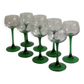 Verres à vin alsacien
