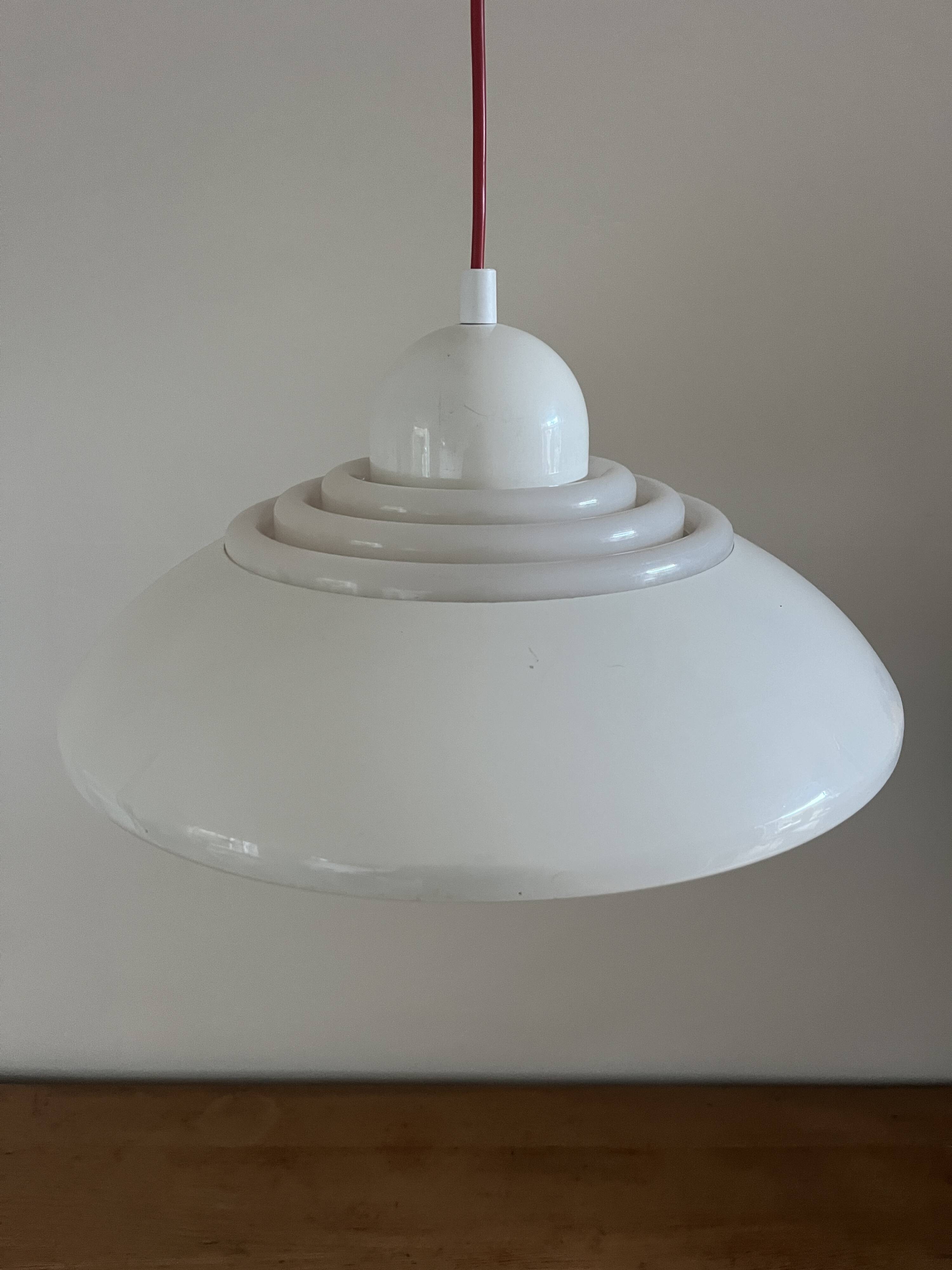 Vintage UFO pendant - Knud Christensen - Danish design lamp