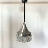 Scandinavian vintage bubble glass tulip pendant light