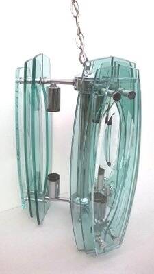 Italian pendant lamp made by Veca, 1960s