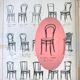 Paire de chaises bistrot par kohn n°14 1/2 vers 1900