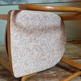 Fauteuil enfant  en bois courbé ancien