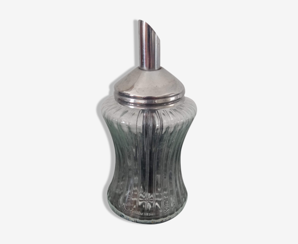 Sucrier ancien en verre