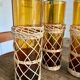 Orangeade glasses