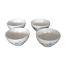 Arcopal bowls myosotis decoration