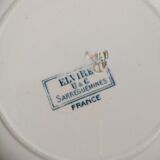 Hollow plate Sarreguemines UC model Elvire