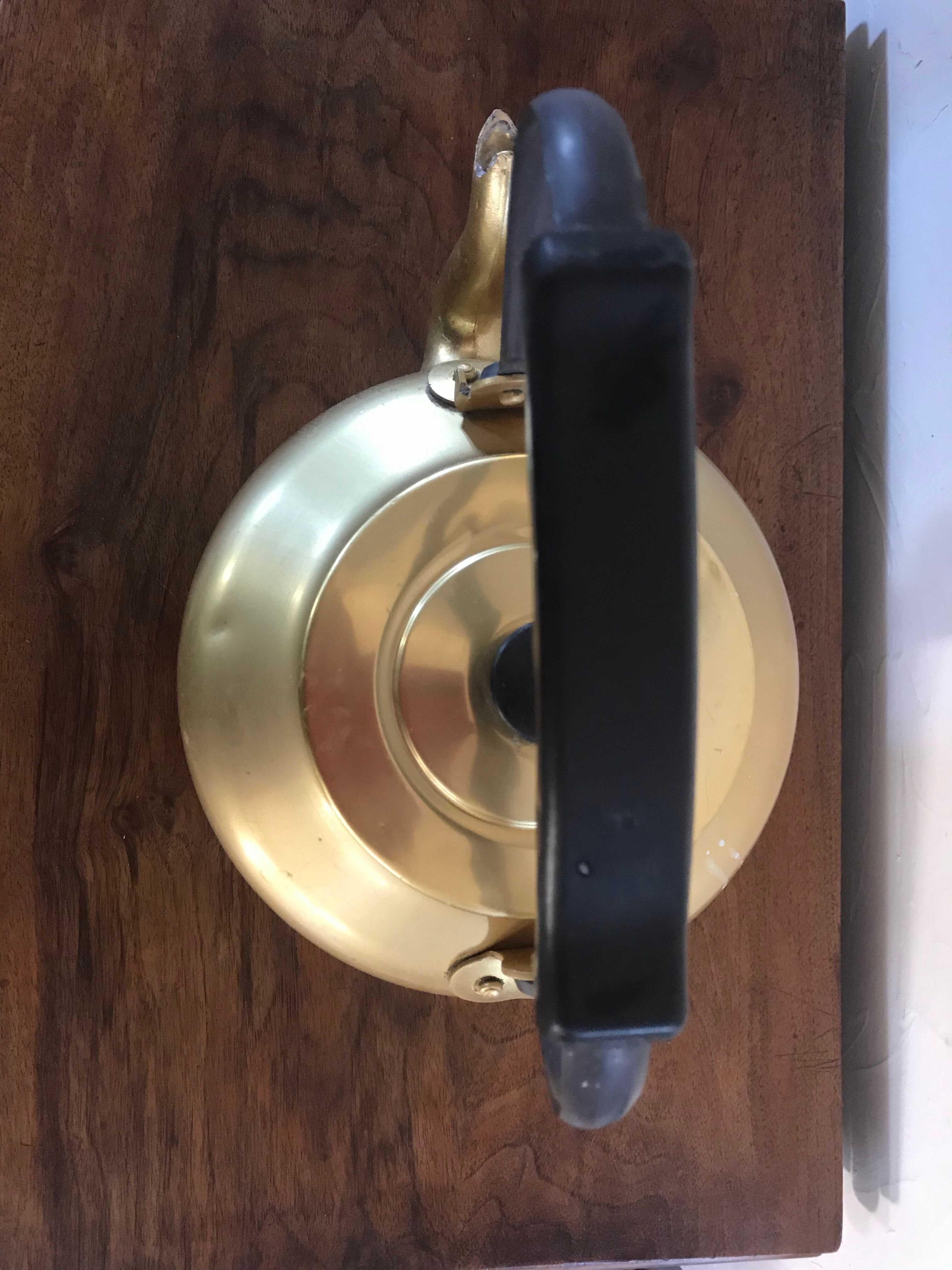 Golden kettle from the 60s