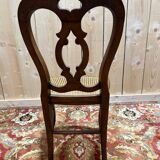 Set of 10 caned chairs from the Louis Philippe period.