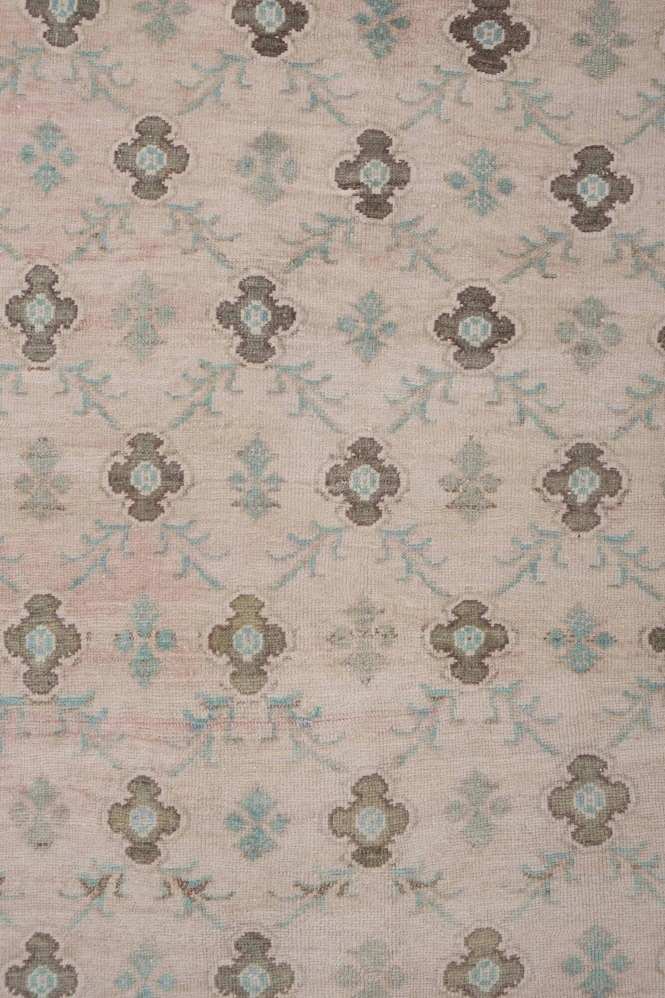 Vintage Turkish Oushak rug 146x285 cm