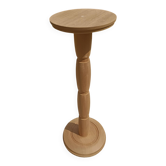 Wooden turned plant stand / pedestal