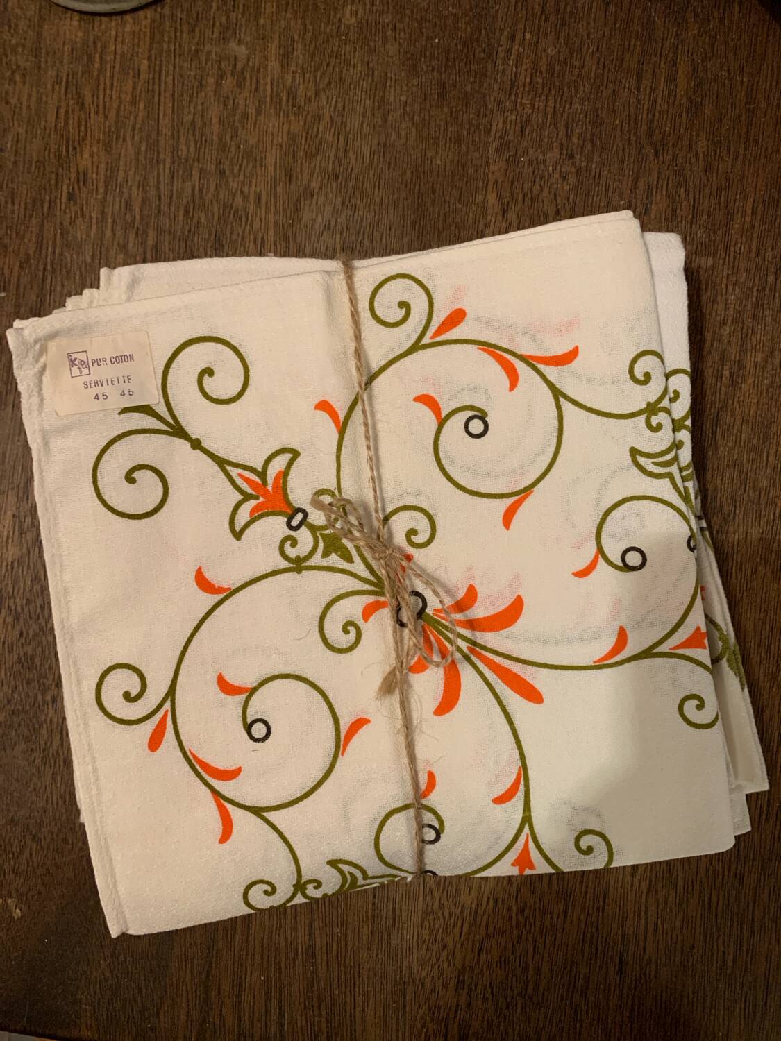 Set of napkins