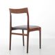 Suite of 6 Scandinavian rosewood chairs from Rio