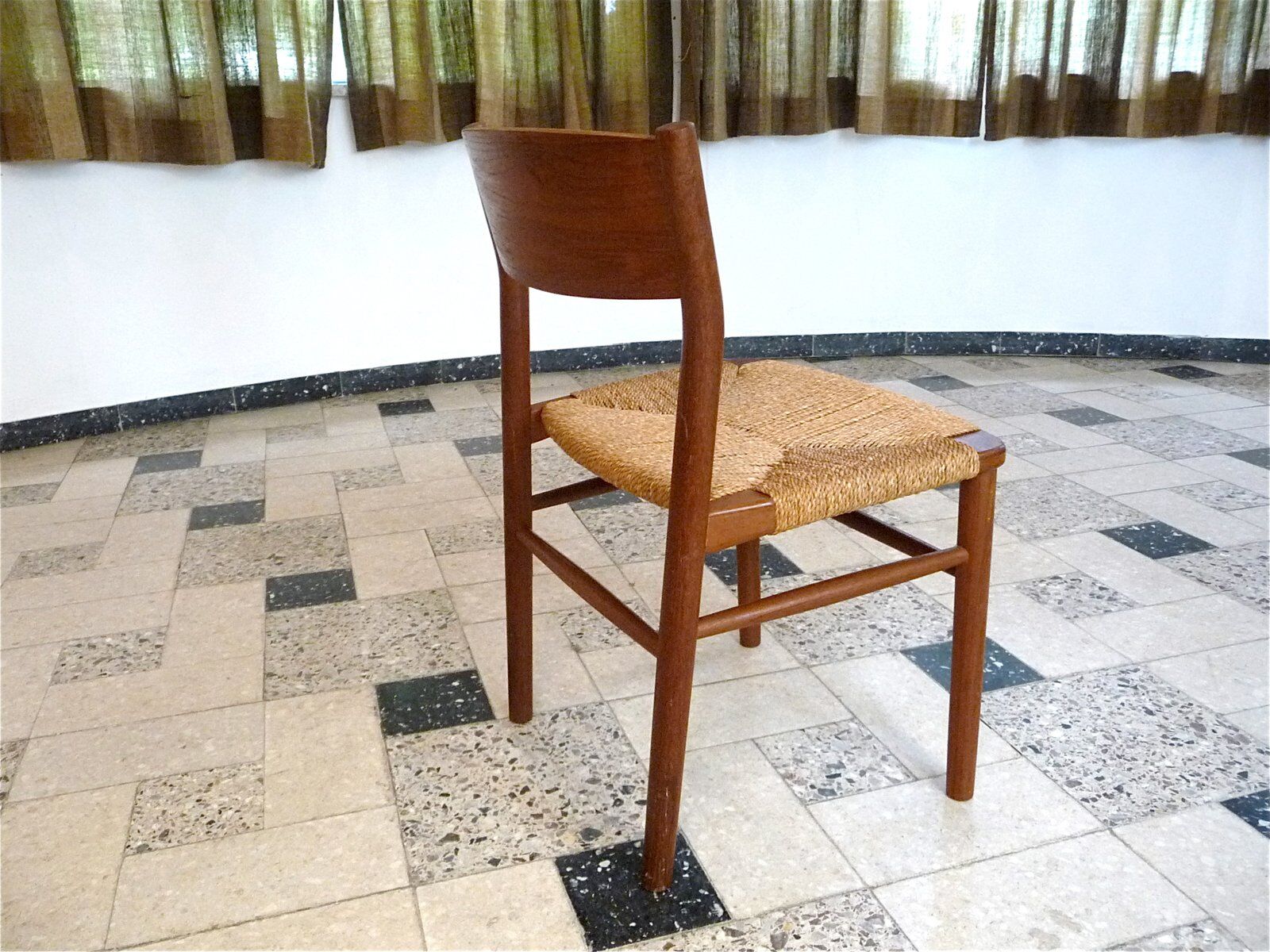 Model 157 teak chair by Børge Mogensen for Søborg Møbler, Denmark 1950s
