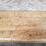 Wooden farm bench "perch"