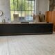 Two-sided counter sliding doors oak XXL 4m enfilade