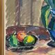 Original Swedish Oil on Canvas - 'Tulips' by Knut Lindström - Signed - Dated 1966 - Framed