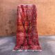 Tapis Marocain Talsint rouge - 113 x 259 cm
