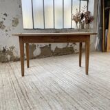 Solid oak farmhouse table 150 cm