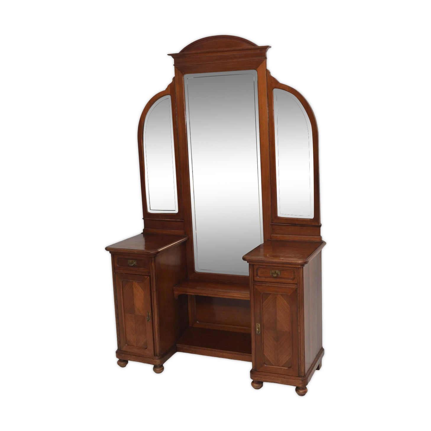 Art Nouveau Toilet with 3 mirrors, beginning of XX century
