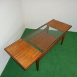 "Long John" coffee table in vintage teak