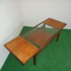 "Long John" coffee table in vintage teak