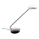 Italian desk lamp in white & black, 1980’s