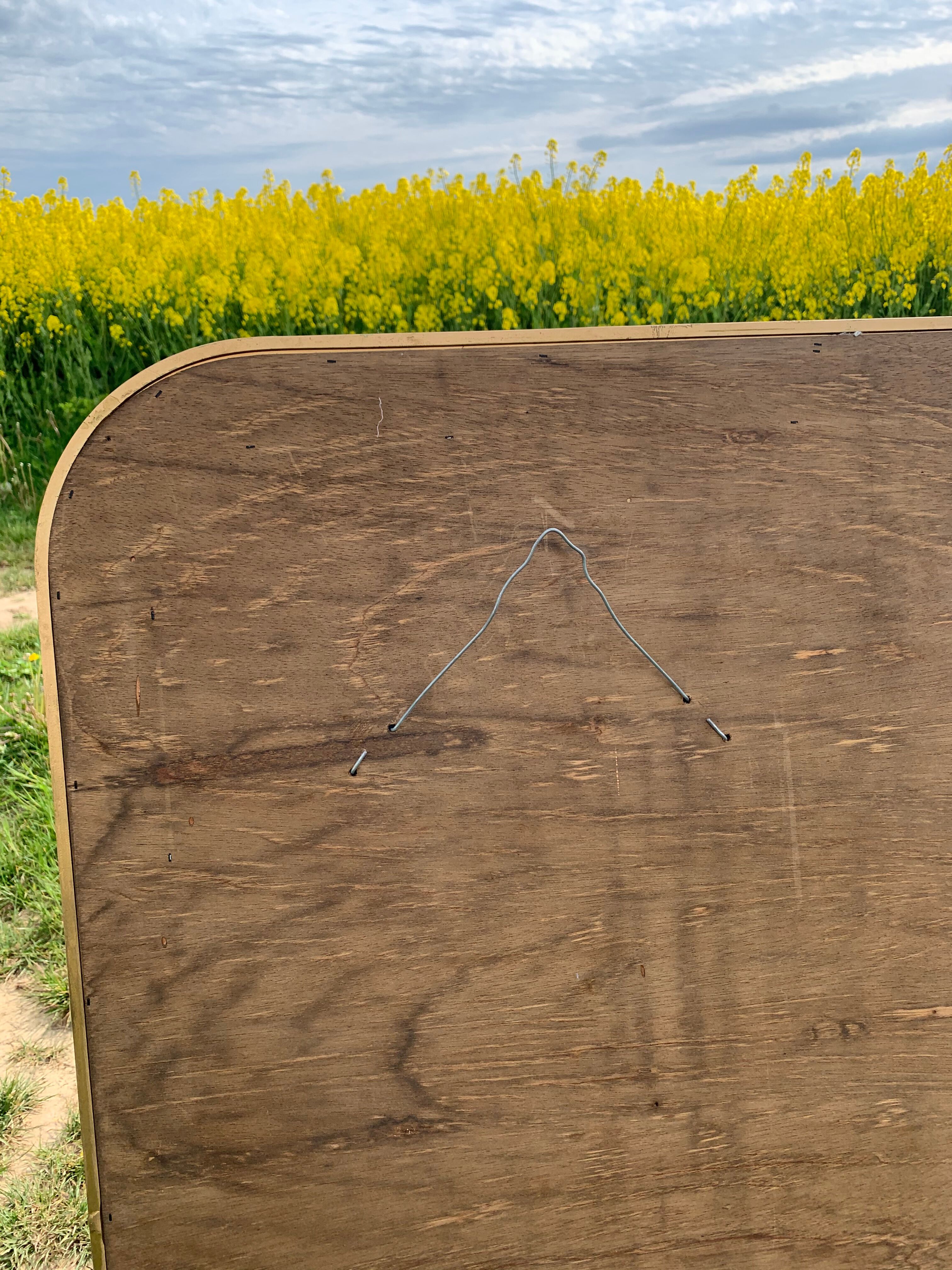 Bevelled mirror 152x97cm