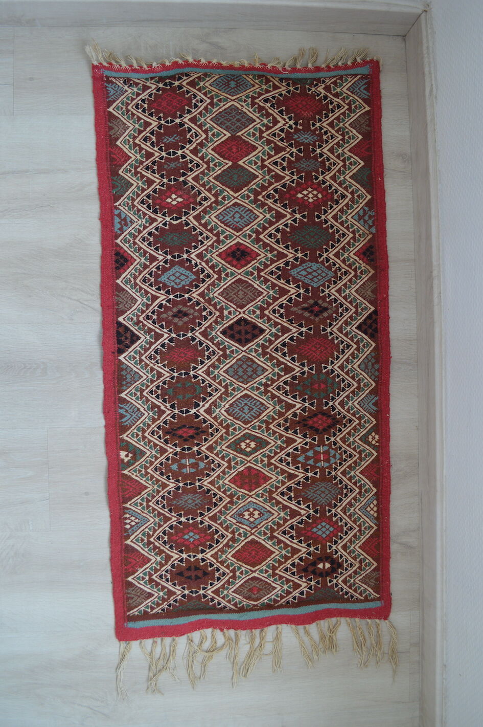 Tapis Kilim fait main 54x106cm