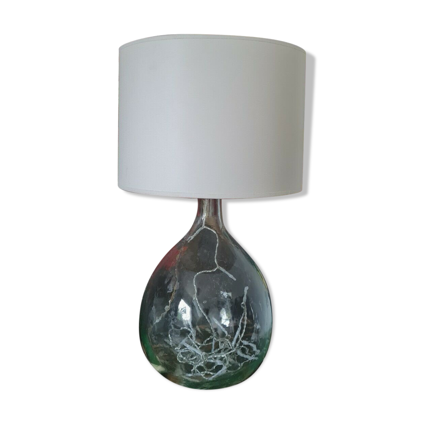 Dame-Jeanne de 5 litres transformée en lampe
