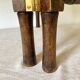 Antique wooden towel rack