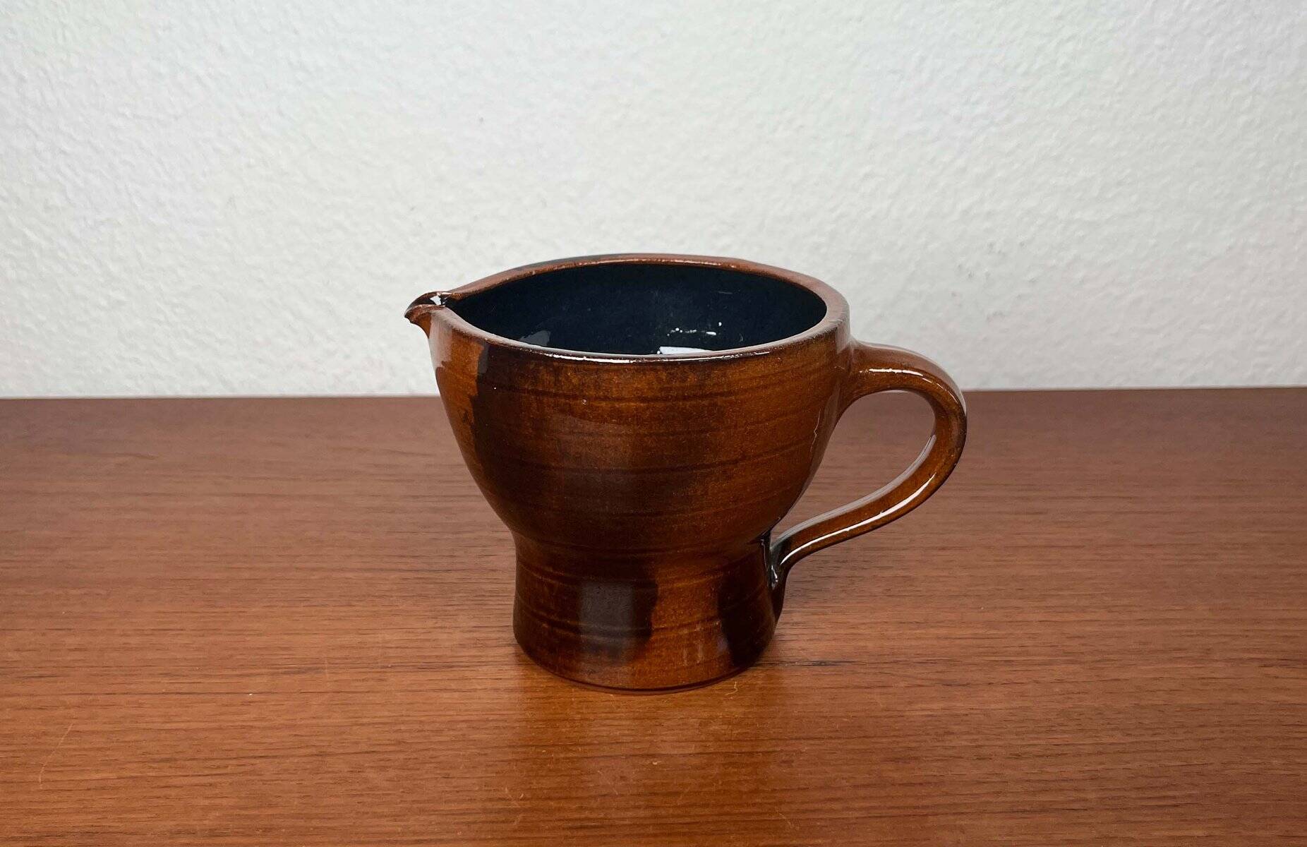 Mid-Century Modern German Studio Pottery Jug Vase by Siegfried Gramann for Töpferhof Römhild, 1960s