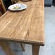 Old oak brewery table