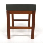 Scandinavian teak and metal planter, Sweden 1960
