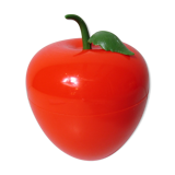 Vintage orange ice cube apple