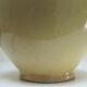 Three ceramic enamels design 60s soliflores black yellow green